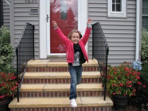 Reese first day of kindergarten